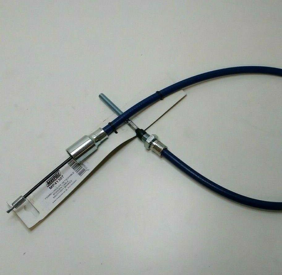 2 X Knott & Ifor Williams Trailer Brake Cables Detachable 730Mm Maypole Mp41307 - Mid-Ulster Rotating Electrics Ltd