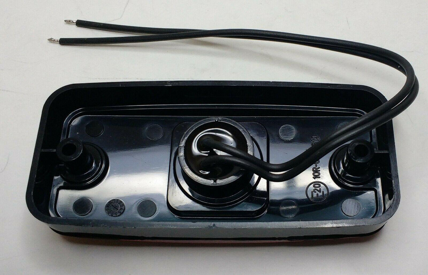 Red Led Rear Marker Lamp Light With Reflector Was 12V 24V Maypole Mp8577B - Mid-Ulster Rotating Electrics Ltd