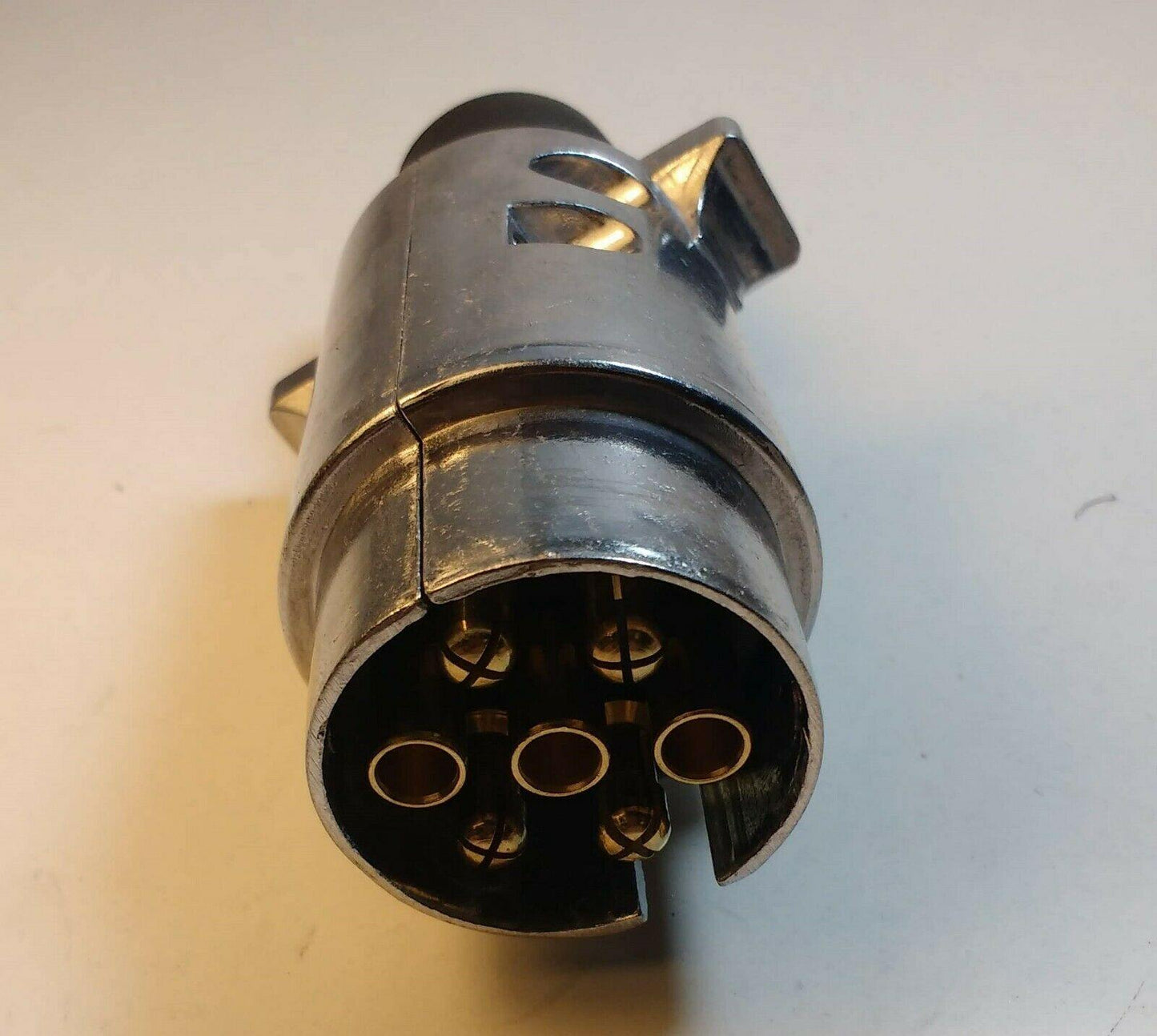 7 Pin Trailer Plug & Socket Aluminum 12V 12N Towing Car Van Maypole MP25B & MP24 - Mid-Ulster Rotating Electrics Ltd