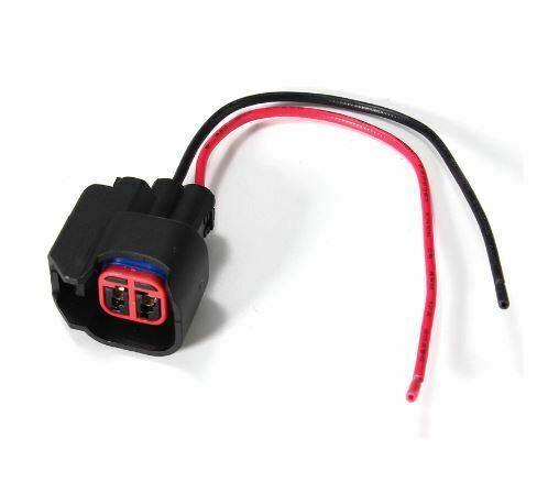 4 X Fuel Injector Connectors Ev6 Pig Tail Injector Plugs Uscar Bosch Pl-Inj001Wl - Mid-Ulster Rotating Electrics Ltd