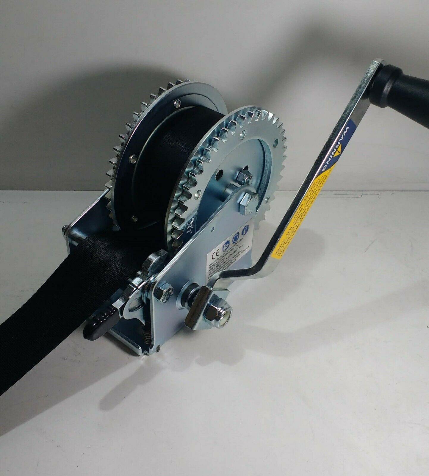 Dual Drive Trailer Strap Hand Winch 900Kg Max. Capacity Genuine Maypole Mp7975 - Mid-Ulster Rotating Electrics Ltd