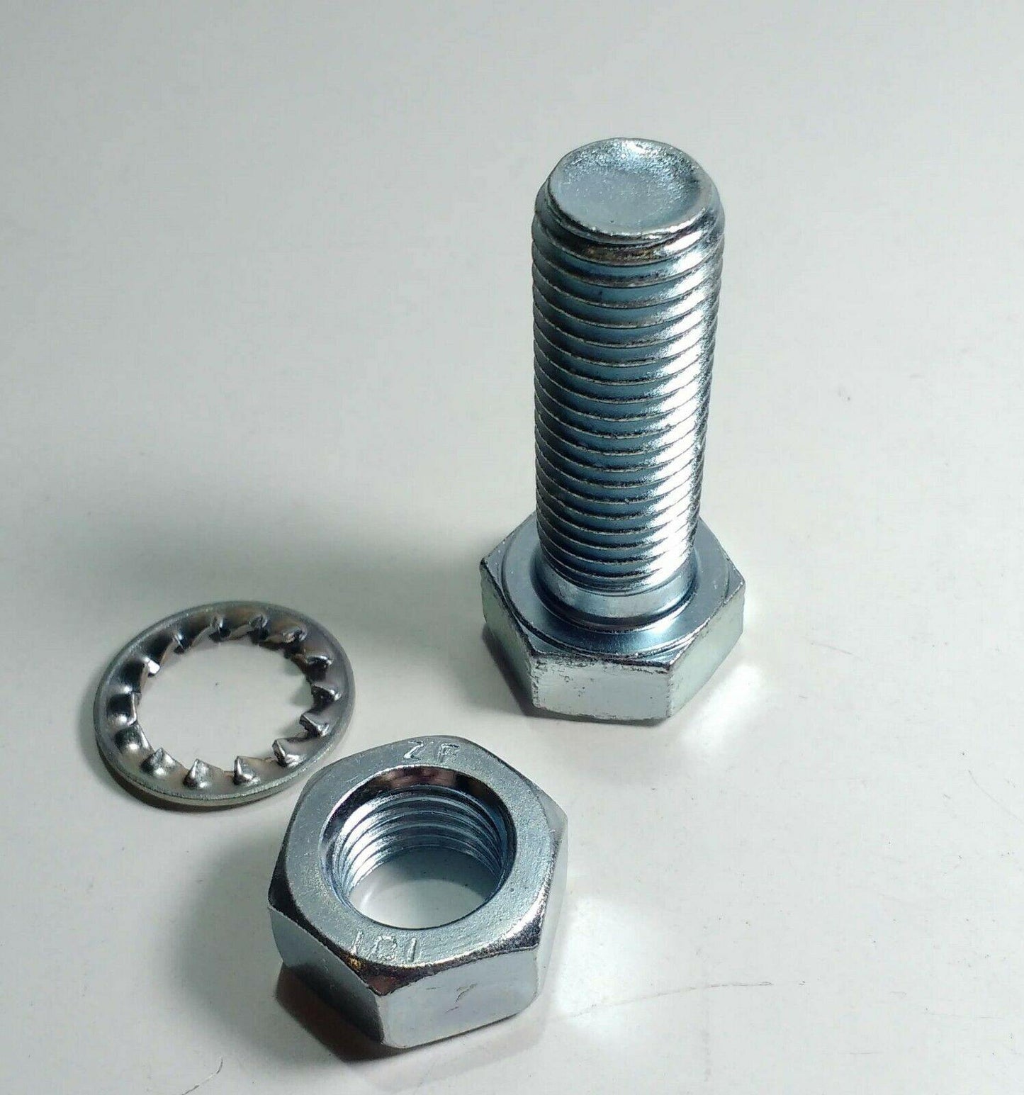 2 High Tensile Zinc Plated (8.8) Towball Nuts & Bolts M16 X 45Mm Maypole Mp249B - Mid-Ulster Rotating Electrics Ltd