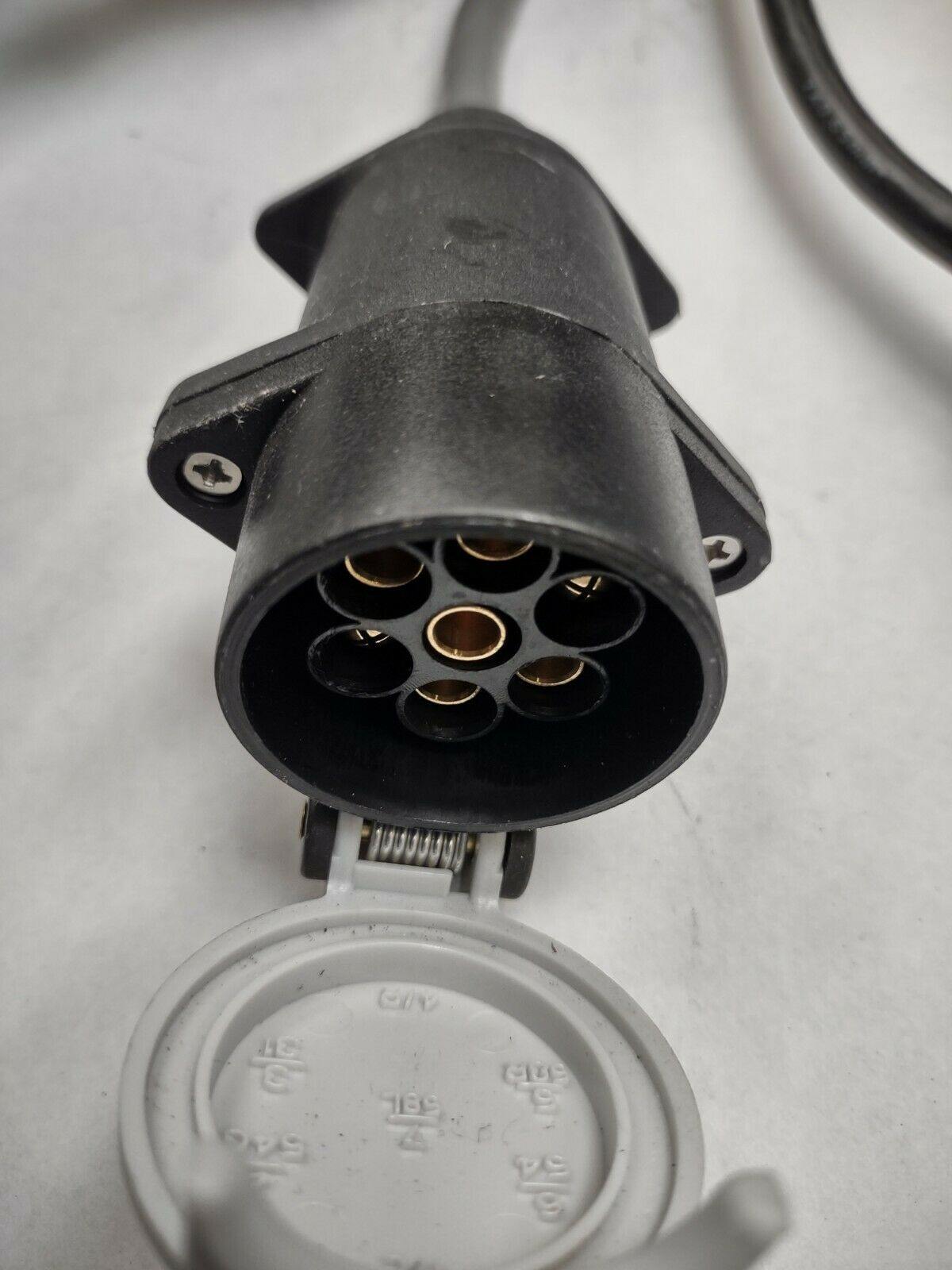 12V Caravan Trailer Adaptor Lead 13 Pin Vehicle to 7 Pin 12N & 12S Maypole MP603 - Mid-Ulster Rotating Electrics Ltd