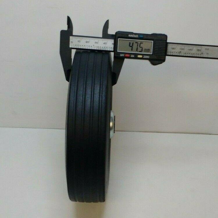Steel Wheel For Telescopic Small Jockey Wheel Genuine Maypole 200Mm Mp228 - Mid-Ulster Rotating Electrics Ltd
