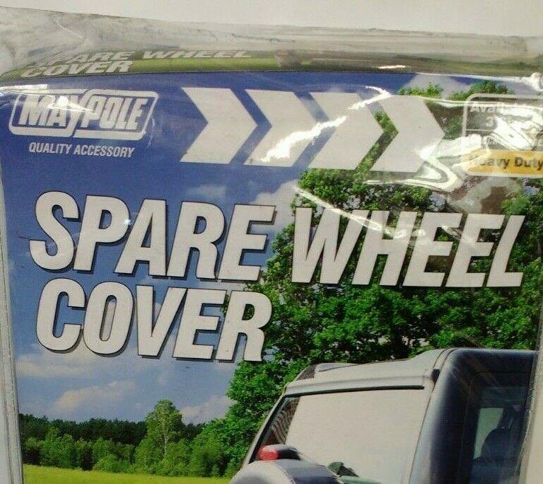 Spare Wheel Cover Weather Proof 28" 710Mm 4X4 Rear Car Suv Mpv Maypole Mp94428 - Mid-Ulster Rotating Electrics Ltd