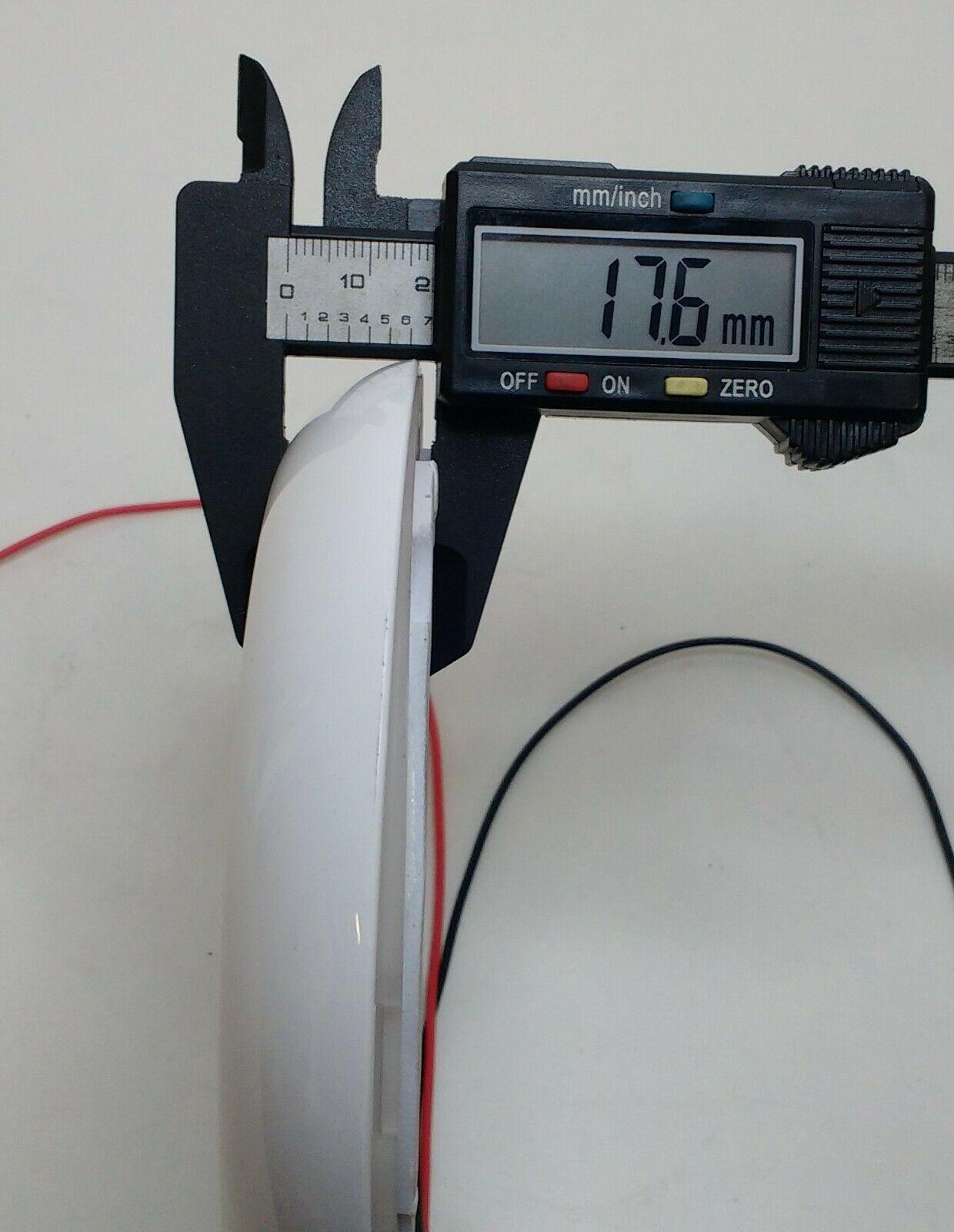 Interior Light Round Led Bright Lamp 12V 24V Warm Soft Touch Maypole Mp8272 - Mid-Ulster Rotating Electrics Ltd