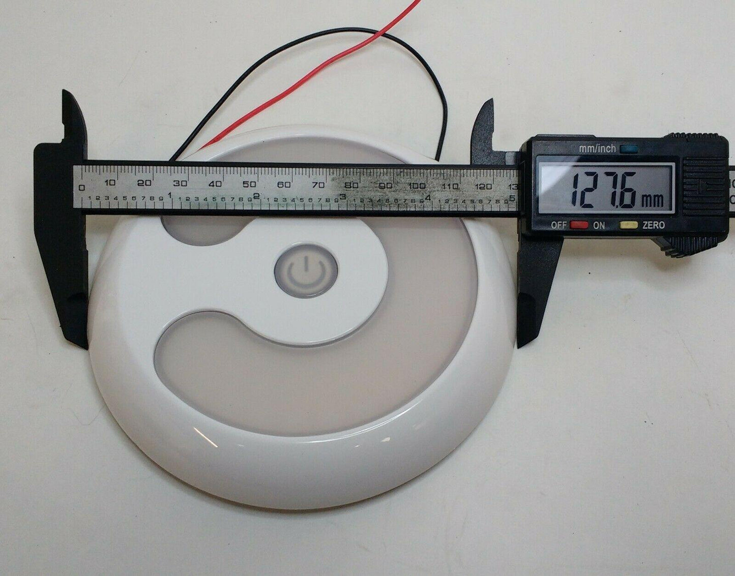 Interior Light Round Led Bright Lamp 12V 24V Warm Soft Touch Maypole Mp8272 - Mid-Ulster Rotating Electrics Ltd