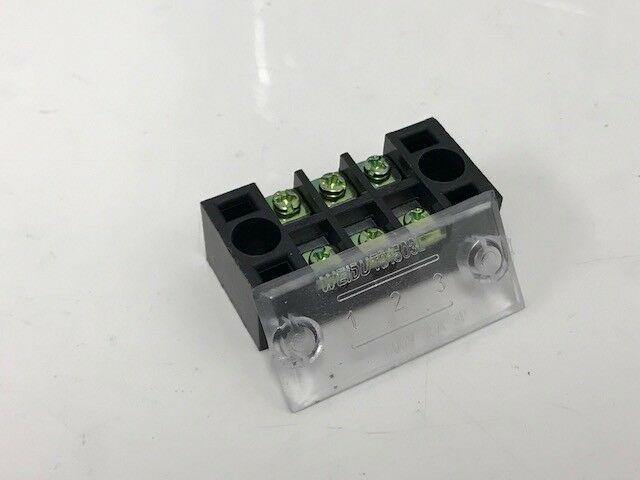 12V 24V 3 Position 2 Row Terminal Block Strip Cable Connector Mure Tb-1503L - Mid-Ulster Rotating Electrics Ltd