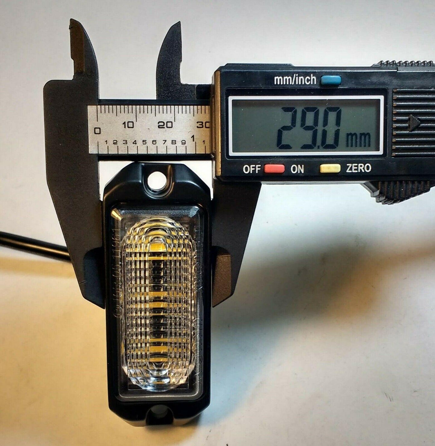 Slim Amber Warning Light Flashing Strobe Recovery Ultra Bright Maypole Mp4114B - Mid-Ulster Rotating Electrics Ltd