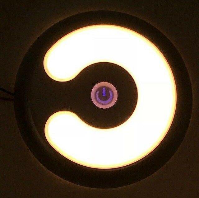 Interior Light Round Led Bright Lamp 12V 24V Warm Soft Touch Maypole Mp8272 - Mid-Ulster Rotating Electrics Ltd
