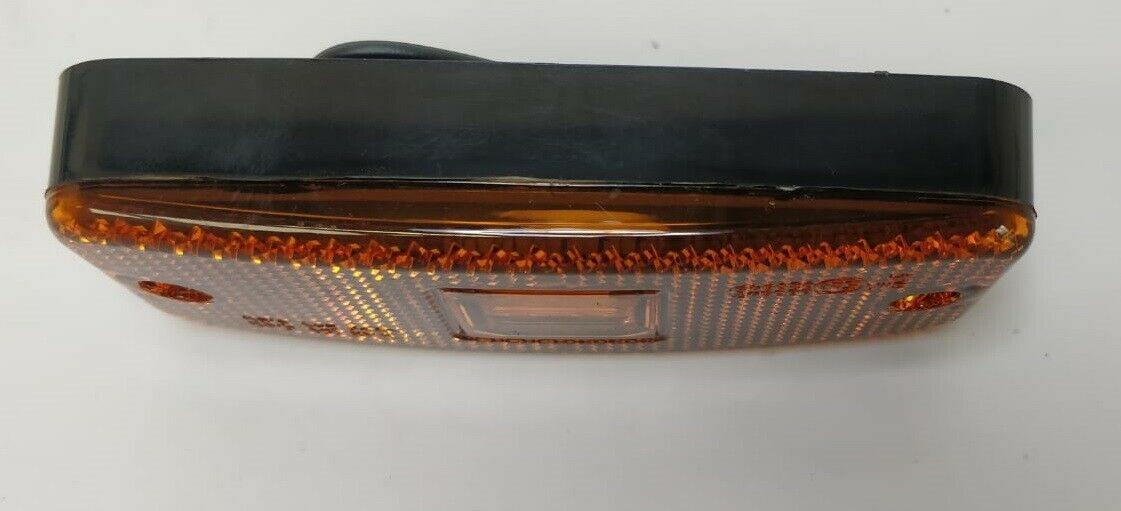 Amber Side Marker Lamp Led Light With Reflector Was 12V 24V Maypole Mp8575B - Mid-Ulster Rotating Electrics Ltd