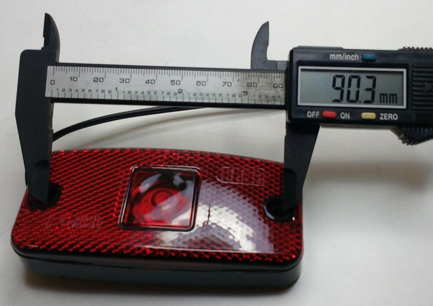 Red Led Rear Marker Lamp Light With Reflector Was 12V 24V Maypole Mp8577B - Mid-Ulster Rotating Electrics Ltd
