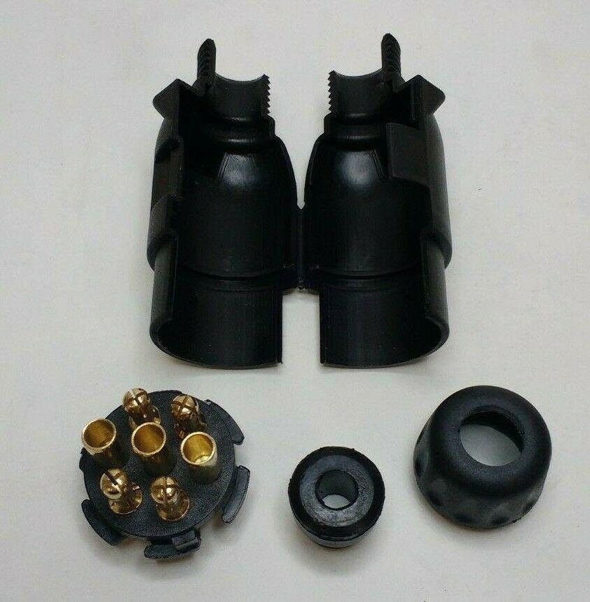 7 Pin Trailer Plug Plastic Towing Self Wire 12V 12N Car Van Lights Maypole Mp21B - Mid-Ulster Rotating Electrics Ltd