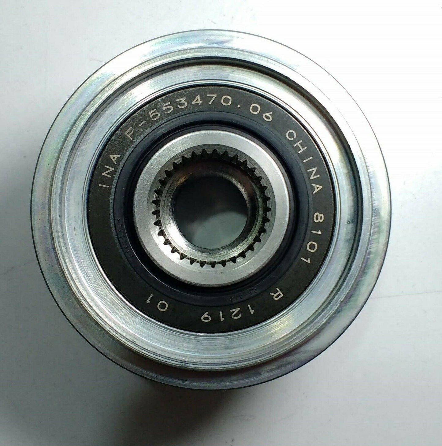 Alternator Clutch Slip Pulley Genuine Ina Skoda Audi 230293 Wood Ina535001210 - Mid-Ulster Rotating Electrics Ltd