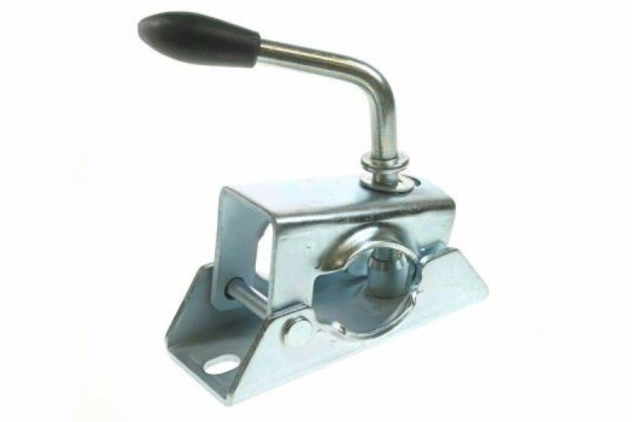 Split Clamp Pressed Steel 42Mm Trailer Jockey Wheel, Prop Stand Maypole Mp427 - Mid-Ulster Rotating Electrics Ltd