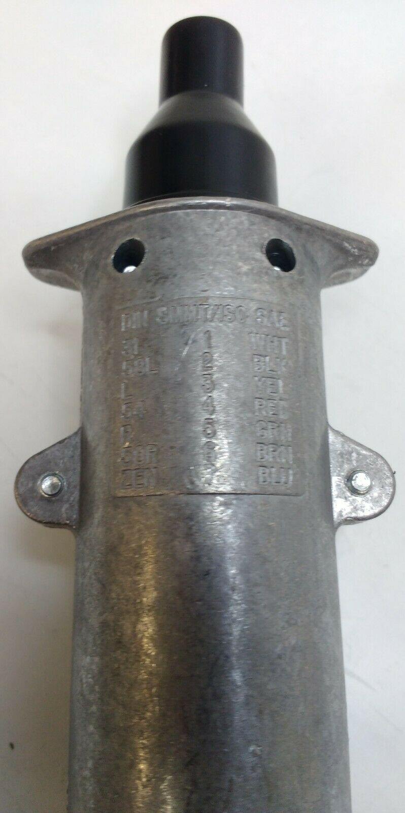 7 Pin Trailer Plug Metal Towing Self Wire 24V 24N Lorry Lighting Maypole Mp122B - Mid-Ulster Rotating Electrics Ltd