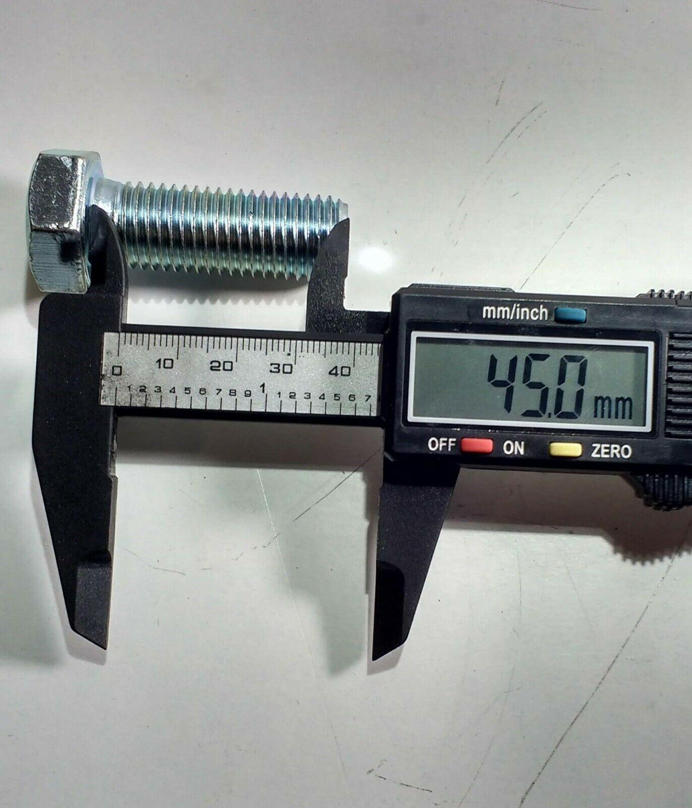 2 High Tensile Zinc Plated (8.8) Towball Nuts & Bolts M16 X 45Mm Maypole Mp249B - Mid-Ulster Rotating Electrics Ltd