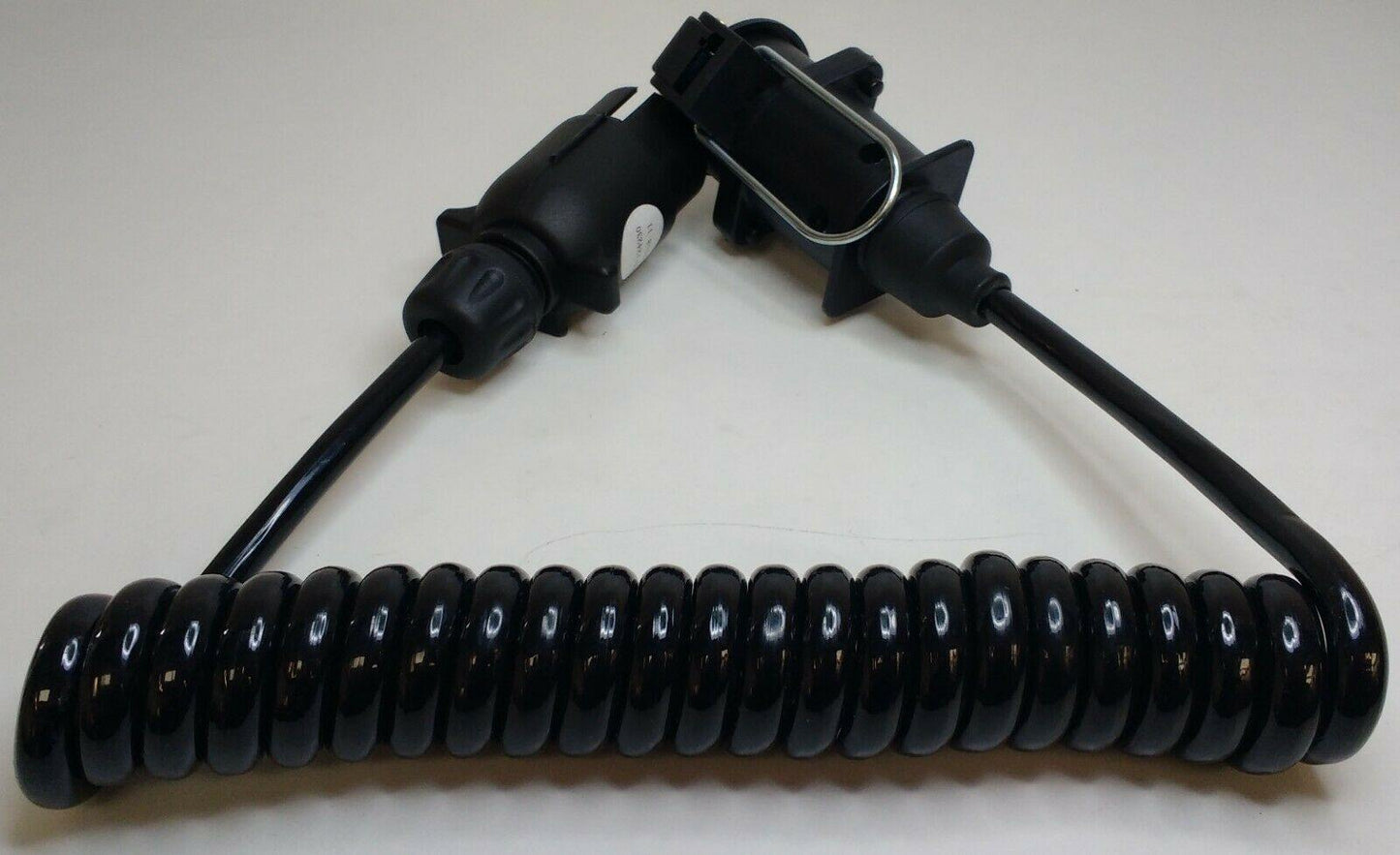7 Pin Plug & Socket Extension Lead Curly 1.5M 12N Trailer Lights Maypole Mp5885 - Mid-Ulster Rotating Electrics Ltd