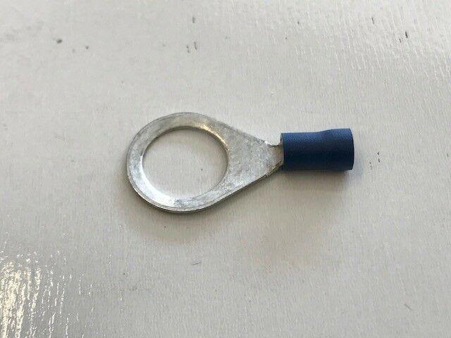 100 X 10Mm M10 Blue Ring Terminals Insulated S Electrical Crimp Ctie Uk T2R10 - Mid-Ulster Rotating Electrics Ltd