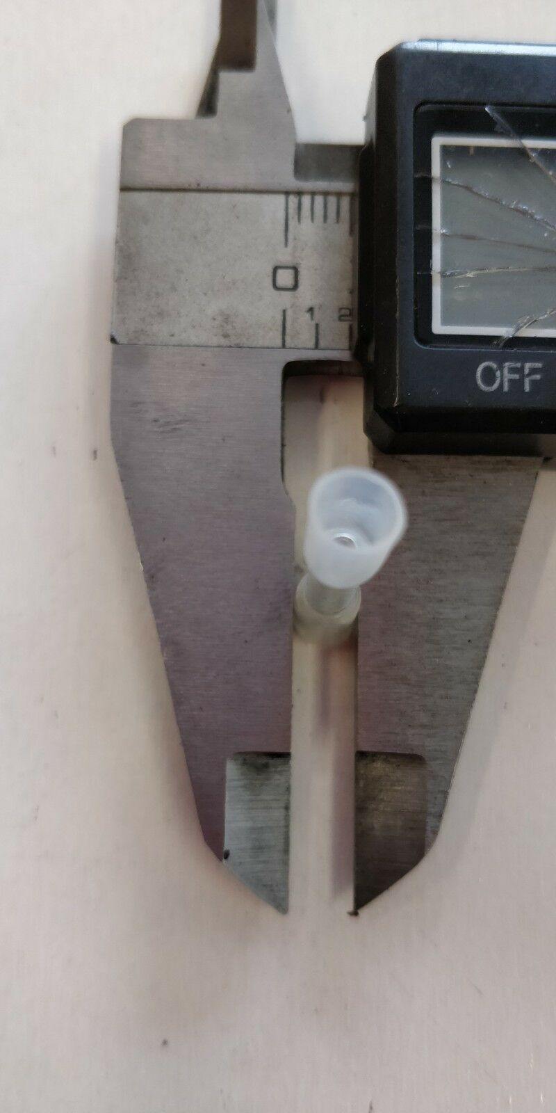 100 Clear Glue Lined Heat Shrink Butt Splice Terminal Duraseal Type Ctie Hsb0.5 - Mid-Ulster Rotating Electrics Ltd