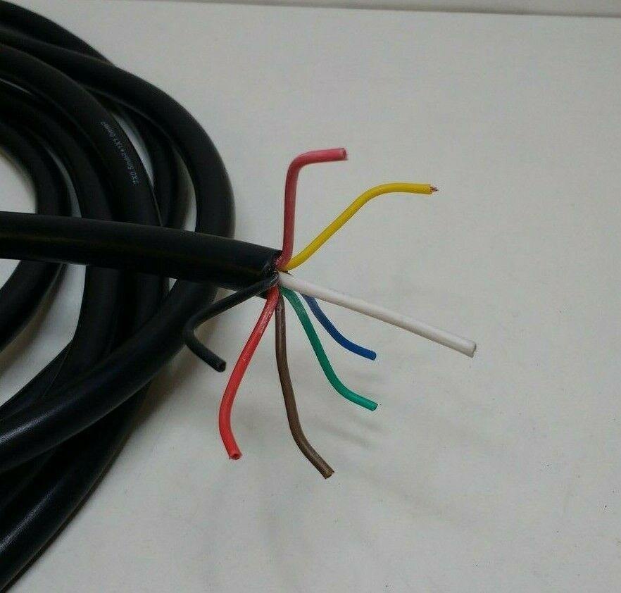 12V 24V Cable 10M 11A 8 Core 7 + 1 Thin Wall Trailer Caravan Wire Maypole Mp3195 - Mid-Ulster Rotating Electrics Ltd