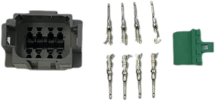 Deutsch 8 Way Plug Dt Series Male Connector Kit Mure Dt04-8Pa C015/W8P - Mid-Ulster Rotating Electrics Ltd