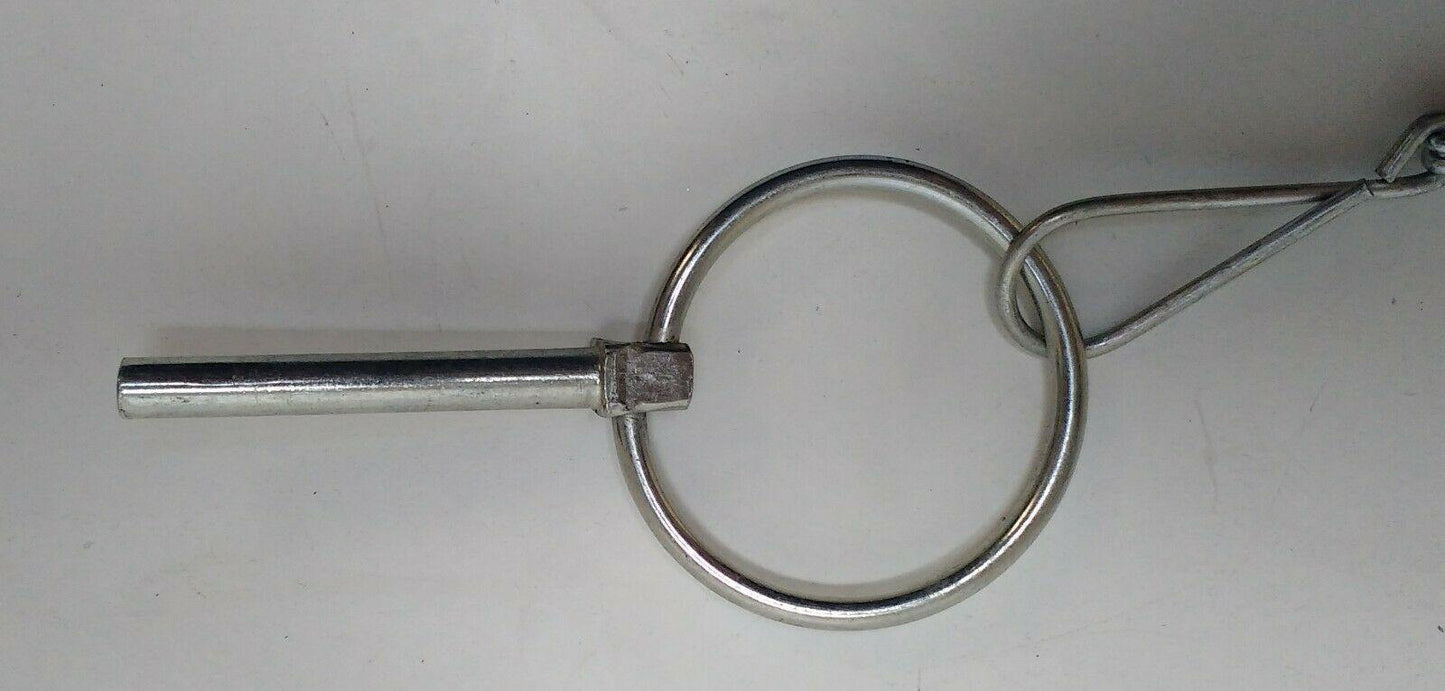 Drop Handle Tow Hitch Pin With Linch Pin & Chain 19Mm X 103Mm Maypole Mp44342B - Mid-Ulster Rotating Electrics Ltd