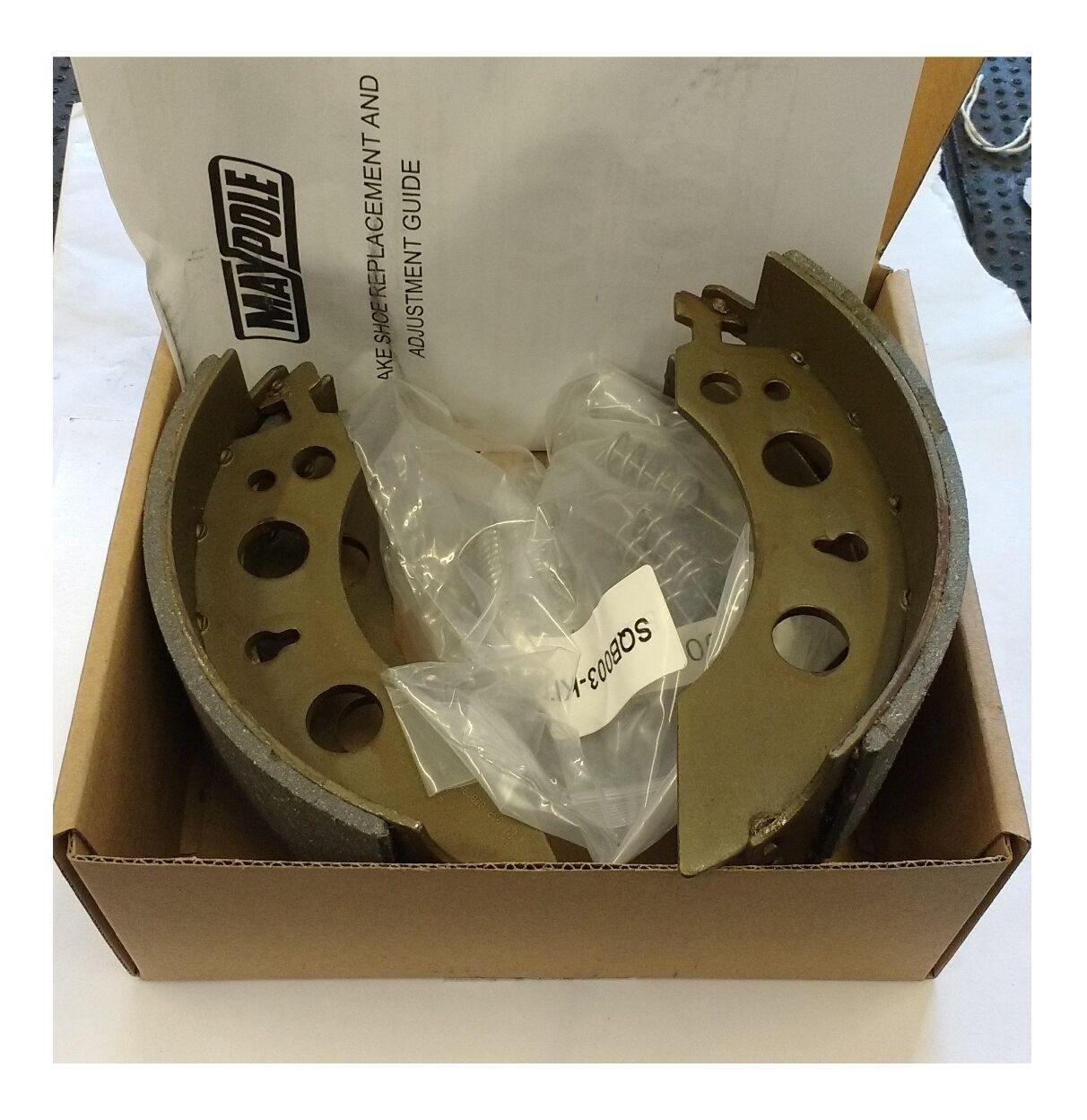 Alko Brake Shoe Axle Set Kit For 200 X 50 Drums Trailer Caravan Maypole Mp1767B - Mid-Ulster Rotating Electrics Ltd