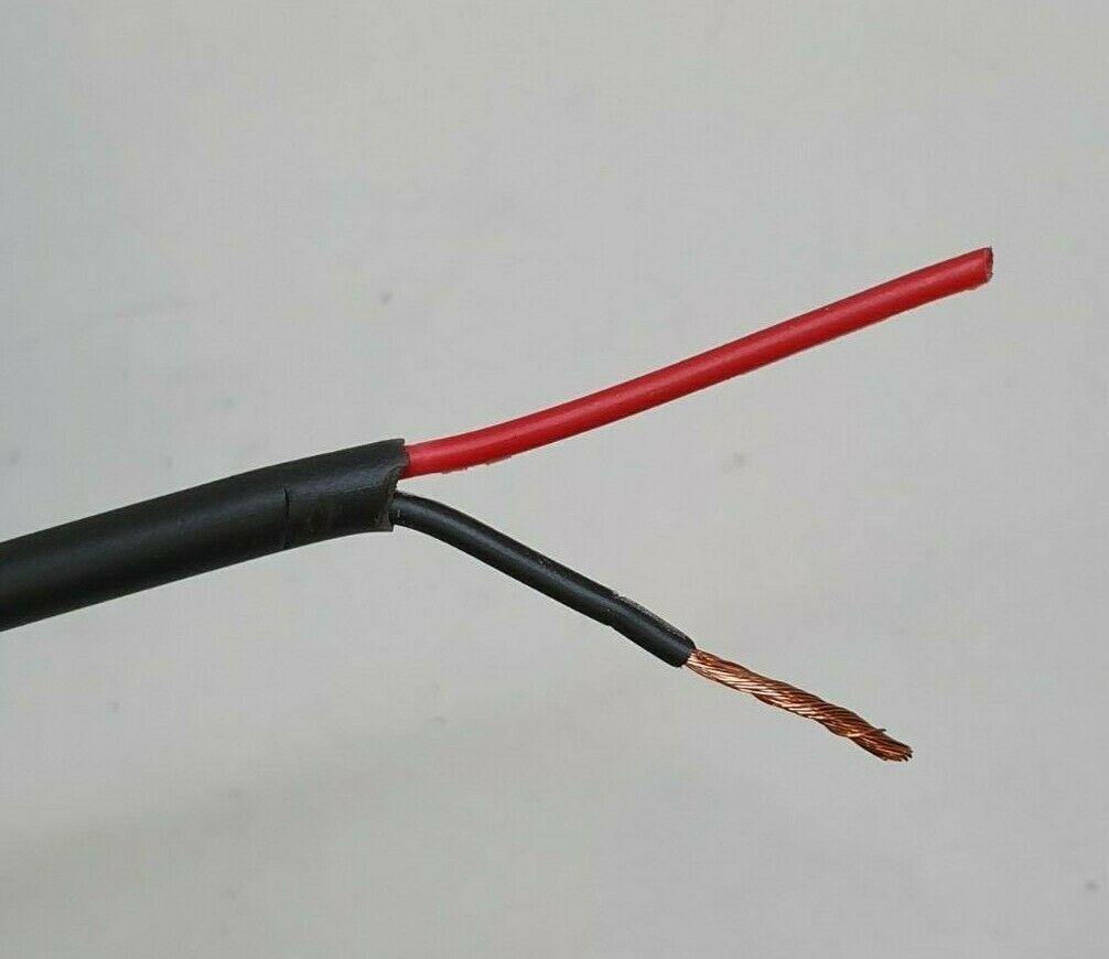30M Reel Replaces Automarine 12V 24V 16.5 Amp 2 Core Round Twin Thin Wall Car Cable Wire - Mid-Ulster Rotating Electrics Ltd