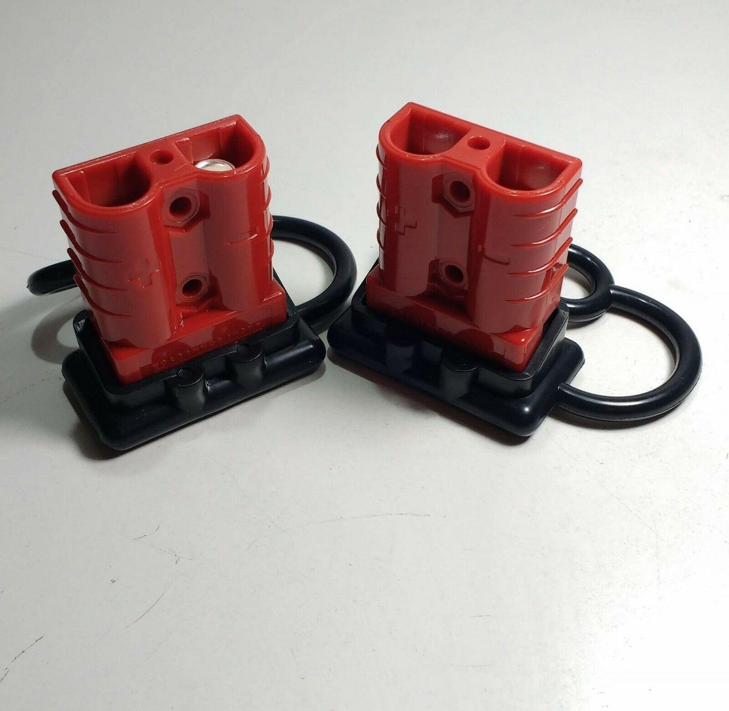 Red Replacing Anderson Connectors 50A 600V Battery Plug & Socket Mure Rac50 - Mid-Ulster Rotating Electrics Ltd