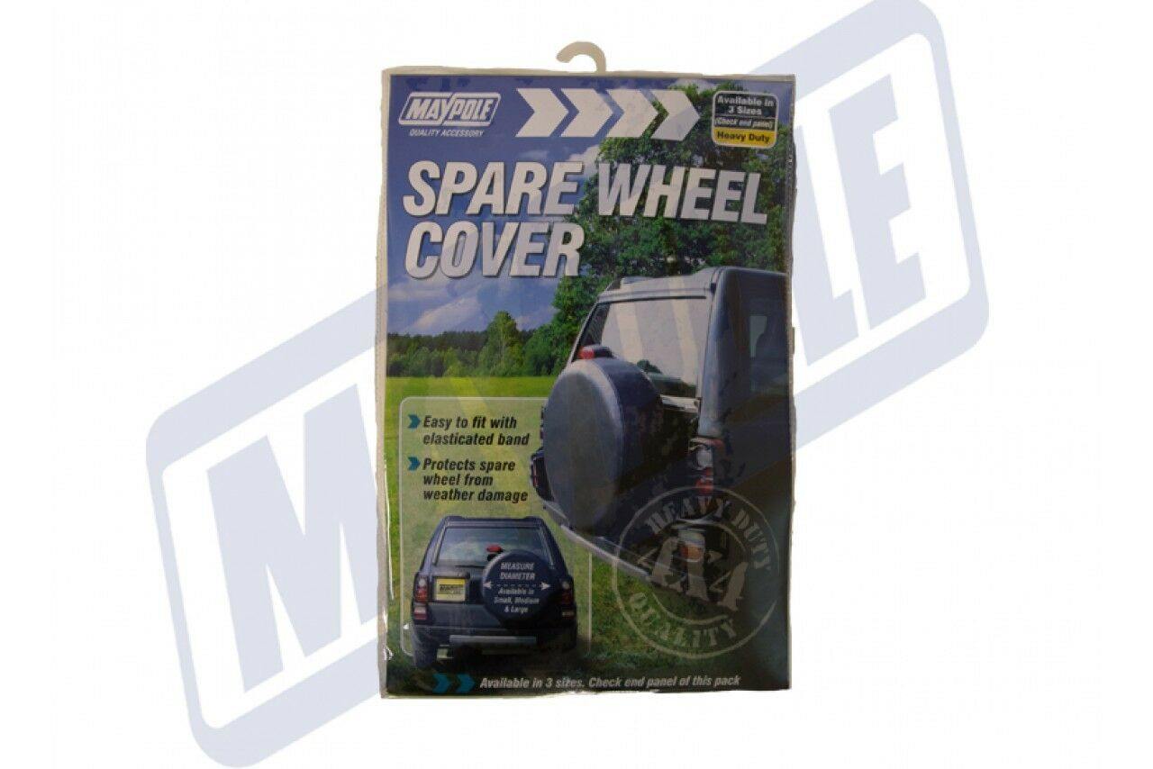 Rear Spare Wheel Cover Weather Proof 31" 790Mm 4X4 Car Suv Mpv Maypole Mp94431 - Mid-Ulster Rotating Electrics Ltd