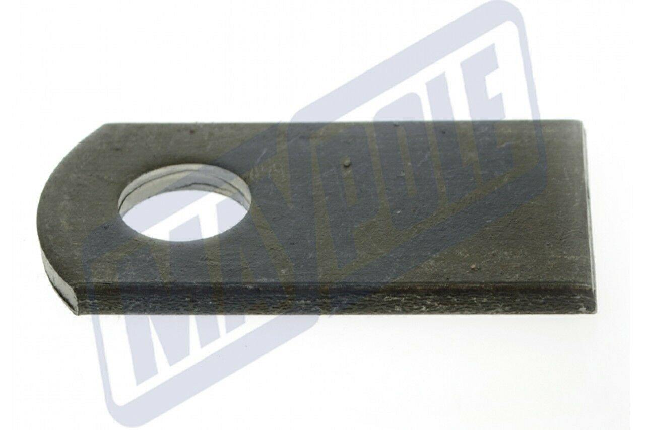 Weld On Antiluce Plate Trailer Gate Fence Door 2 X 76Mm X 95Mm Maypole Mp840B - Mid-Ulster Rotating Electrics Ltd