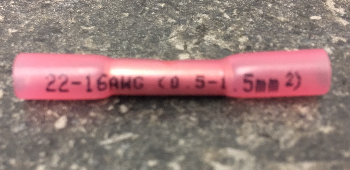 10 X Duraseal Type Red Glue Lined Heat Shrink Butt Splice Terminals Ctie 1910R - Mid-Ulster Rotating Electrics Ltd