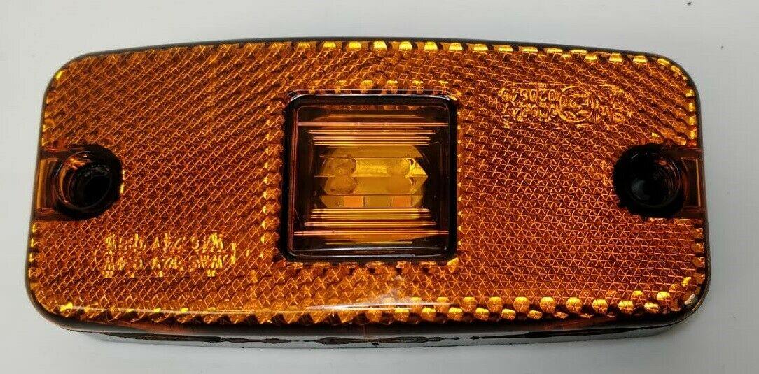 Amber Side Marker Lamp Led Light With Reflector Was 12V 24V Maypole Mp8575B - Mid-Ulster Rotating Electrics Ltd