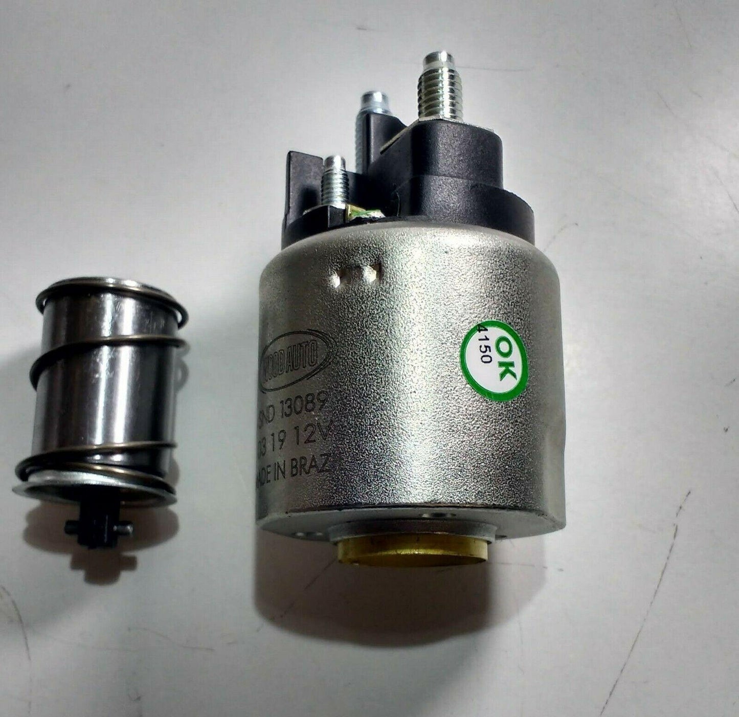 Starter Motor Solenoid D6RA Valeo Type Peugeot Terminal 12V Wood Auto SND13089 - Mid-Ulster Rotating Electrics Ltd
