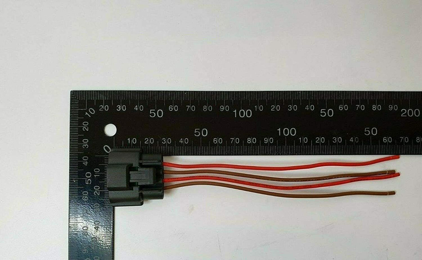 4 Way 4 Pin Alternator Plug Female End Hitatchi Mitsubishi Type Mure APl11-Wl - Mid-Ulster Rotating Electrics Ltd