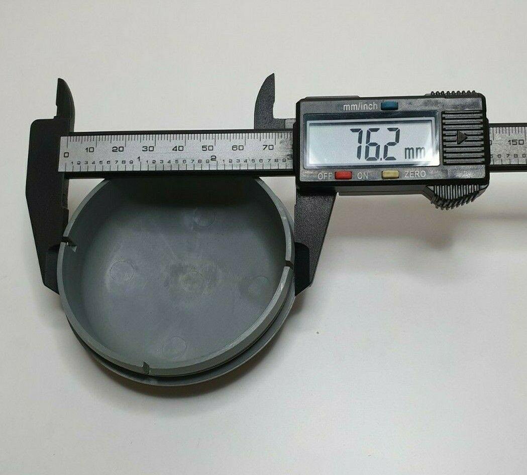 Pair of Ifor Williams Plastic Hubcap 76Mm Grey Trailers Neutral Maypole Mp4155B - Mid-Ulster Rotating Electrics Ltd