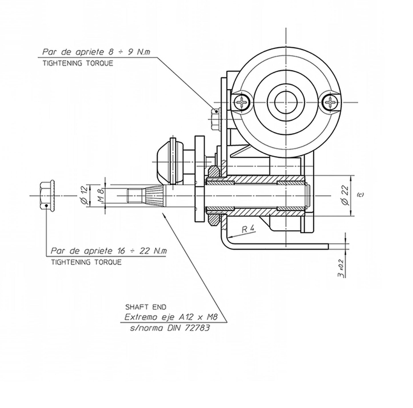 12v Window Wiper Motor 2 Speed With Auto Stop Fits John Deere Tractor QTP59283