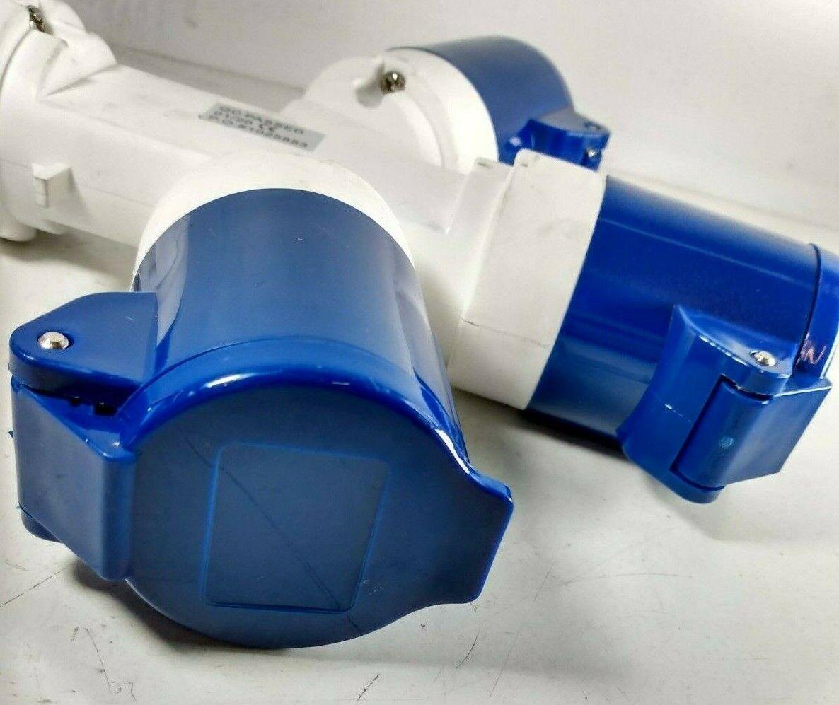 3 Pin Caravan Plug 3 Way Hook Up 230V 16A Splitter Genuine Maypole Mp370B - Mid-Ulster Rotating Electrics Ltd