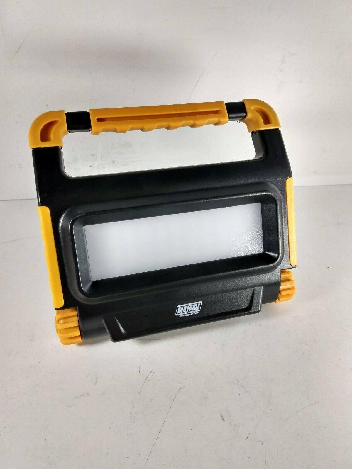 LED Slimline Work Light Portable Flood Lamp 20W and Power Bank Maypole MP4059 - Mid-Ulster Rotating Electrics Ltd