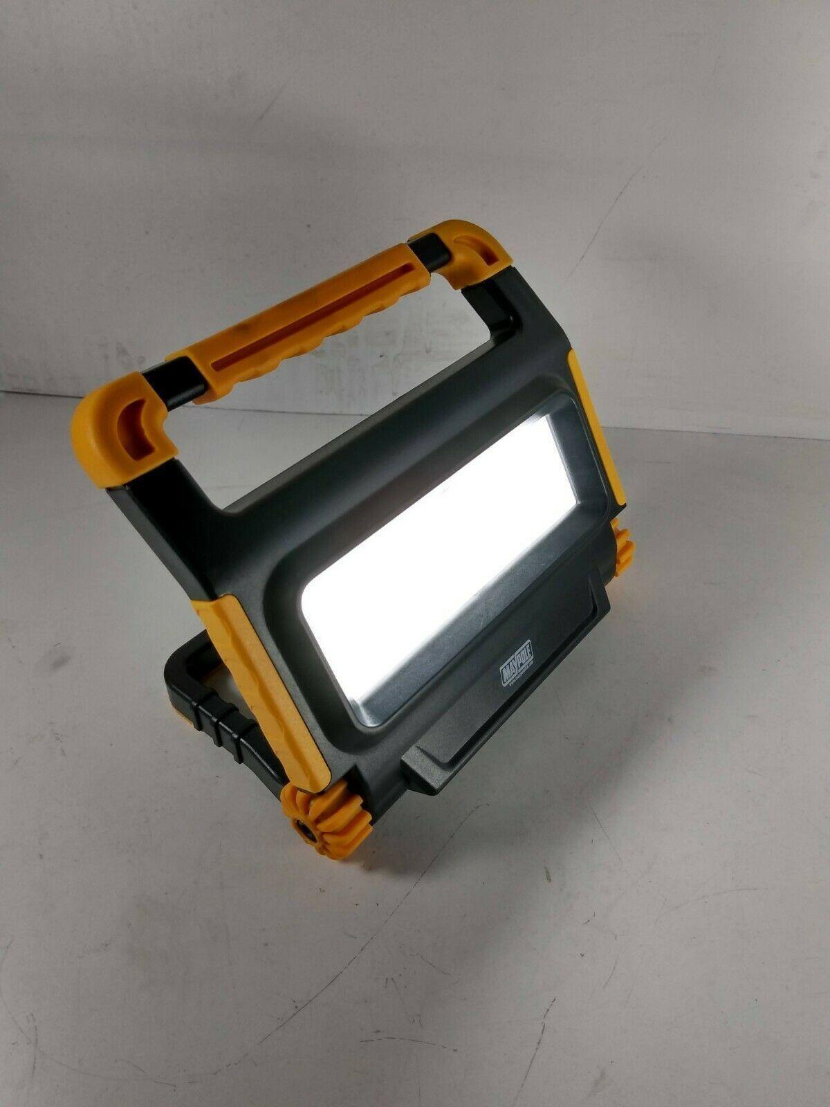 LED Slimline Work Light Portable Flood Lamp 20W and Power Bank Maypole MP4059 - Mid-Ulster Rotating Electrics Ltd