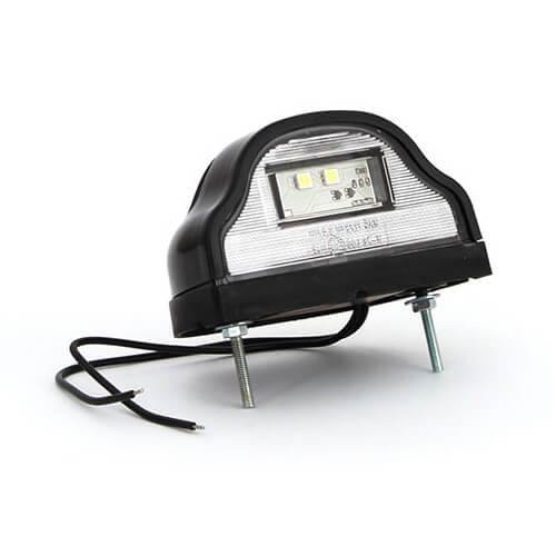Large Led Trailer Number Plate Lamp Light White Varivolt 12V 24V Maypole Mp8222B - Mid-Ulster Rotating Electrics Ltd