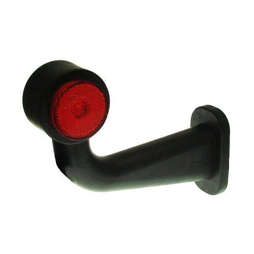 WAS 10-30V LED Left Hand Red/White 90° Outline Marker Lamp Maypole MP8704BL - Mid-Ulster Rotating Electrics Ltd