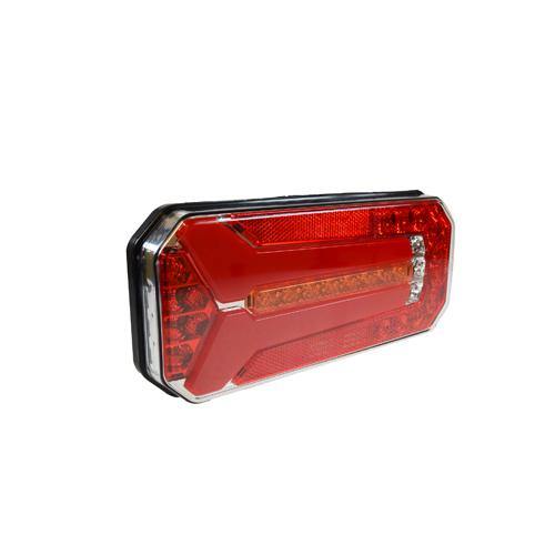 12v / 24v RECTANGULAR MAYPOLE REAR COMBINATION LIGHT STOP TAIL INDICATOR TRAILER WAS W150 MP8830B - Mid-Ulster Rotating Electrics Ltd
