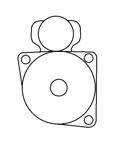 12v Starter Motor 3.0KW 9 Tooth Reduction Gear To Fit New Holland, Iveco Etc. Cargo 113182 - Mid-Ulster Rotating Electrics Ltd