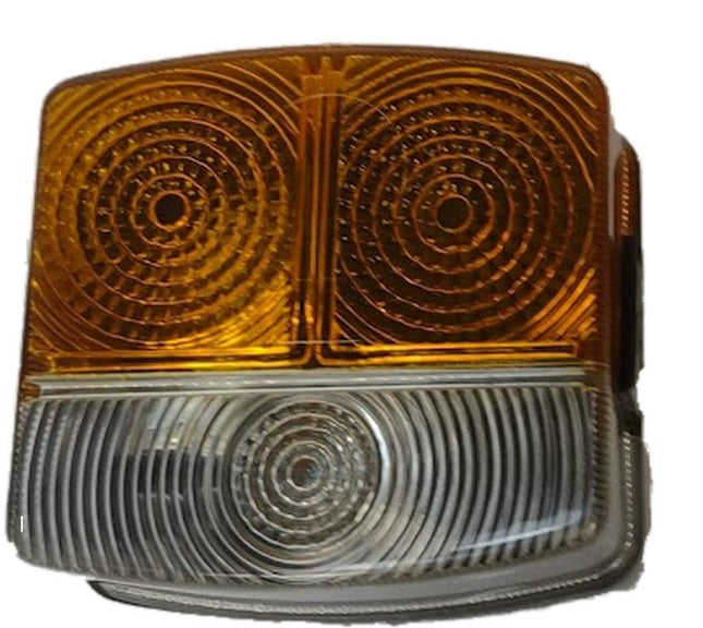 2 X Front Indicator Lamps Flasher Position Square Tractor Case Deutz Etc QTP52312