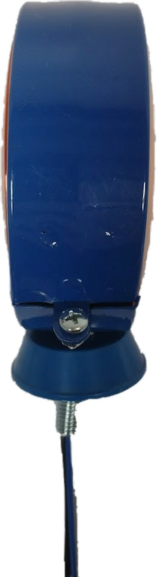 2 X Indicator Lollipop Lamps Amber Flasher Ford Tractor Blue QTP41888