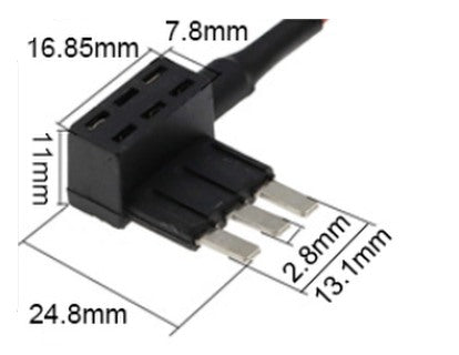 2 x Add A Fuse Circuit Piggy Back Tap Micro3 Blade Holder 12v 24v ADFUSEmicro-3-10a