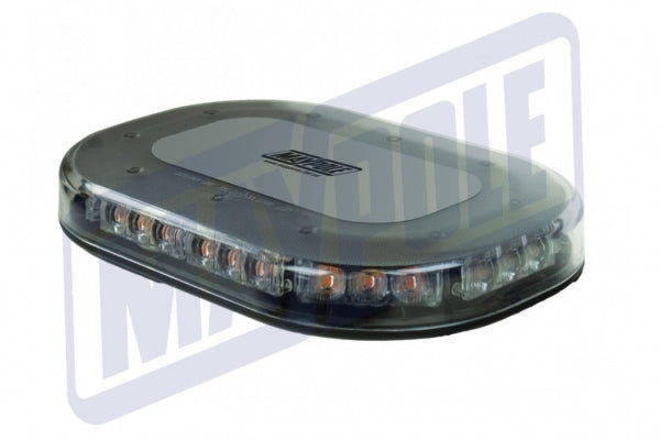 Genuine Maypole LED Slim Line Amber Strobe Flashing Recovery Mini Master Magnetic Roof bar Lightbar 250mm MP4096 - Mid-Ulster Rotating Electrics Ltd
