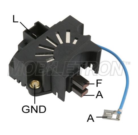 12V Replacement Alternator Regulator 12V Peugeot Citroen Volvo Mob Vr-Pr2000H